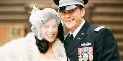 Meredith Schwarz’s ex-husband, Pete, and his second wife, Samantha.
